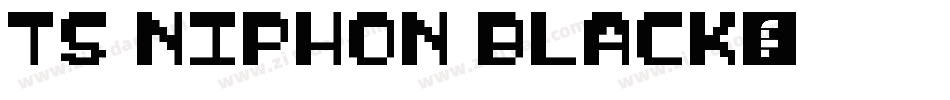 TS Niphon Black字体转换